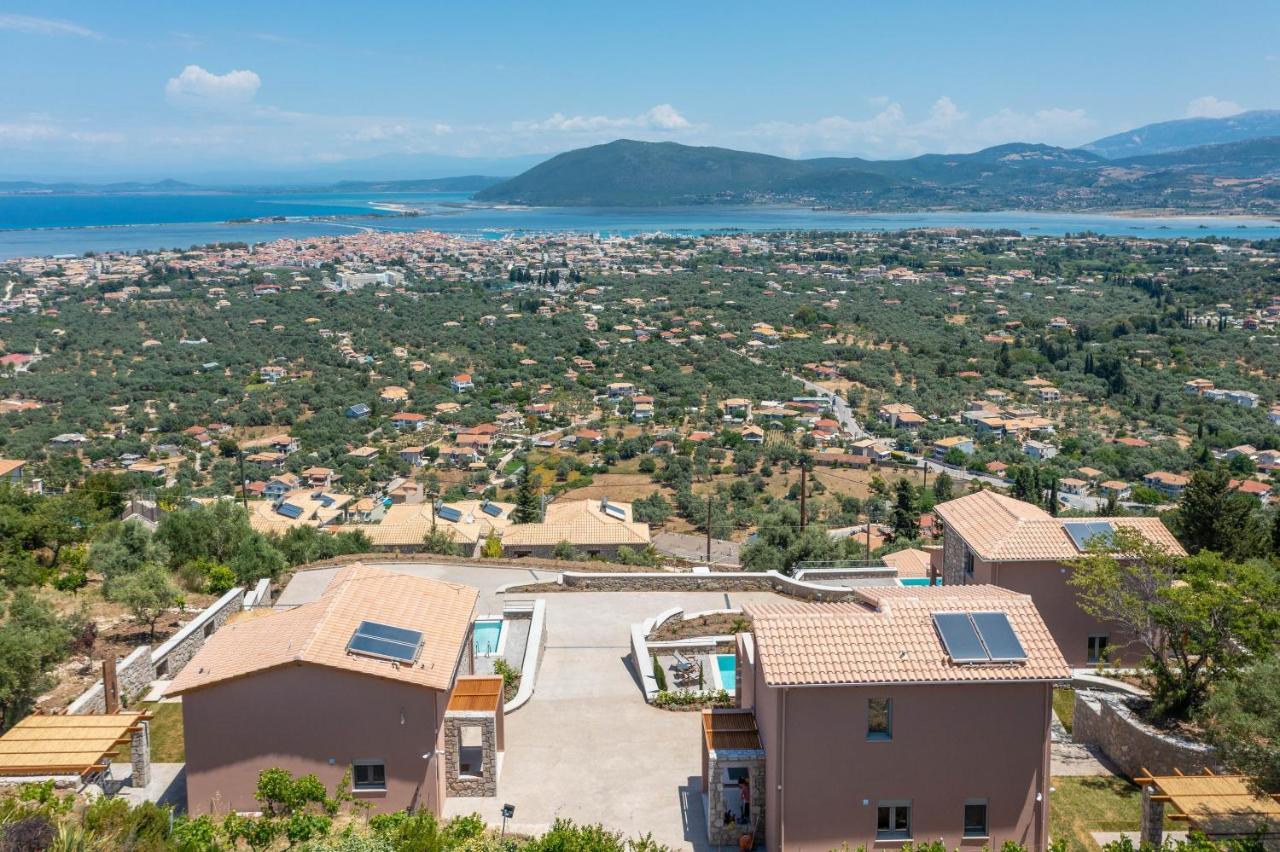 31 Blue Ionian Villas Apolpaina Bagian luar foto